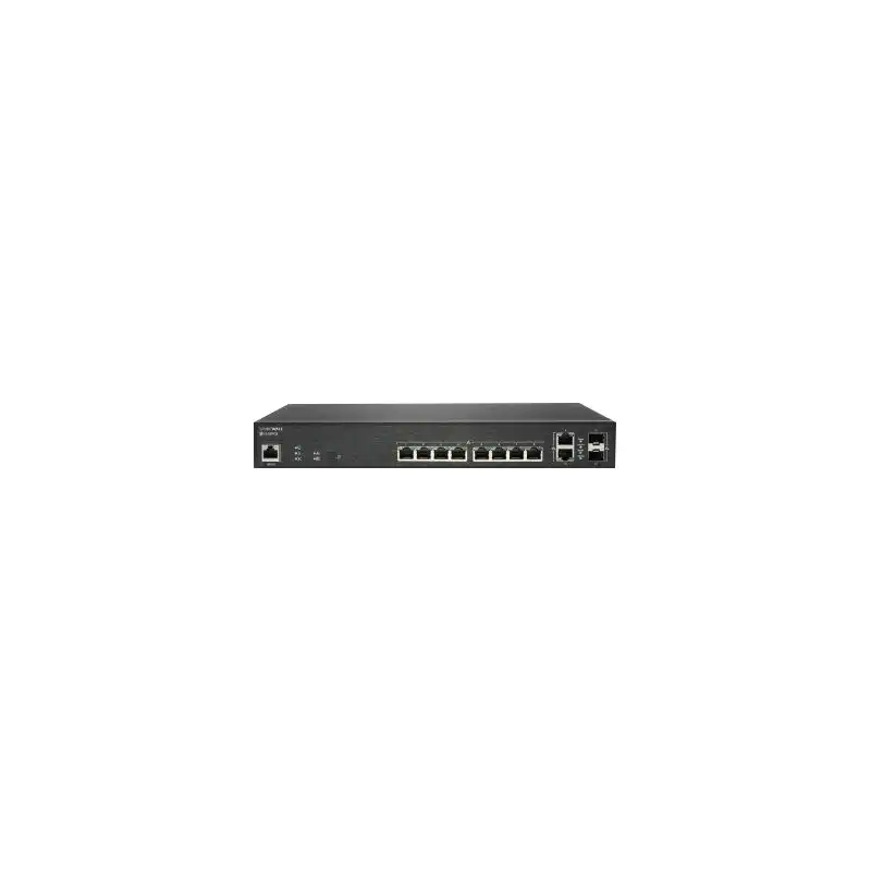 SonicWall Switch SWS12-10FPOE - Commutateur - Géré - 10 x 10 - 100 - 1000 (PoE+) + 2 x Gigabit SFP - de... (02-SSC-8371)_1